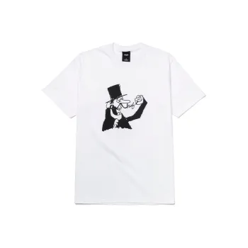HUF T-Shirts Unisex White