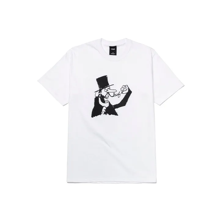 HUF T-Shirts Unisex White-0