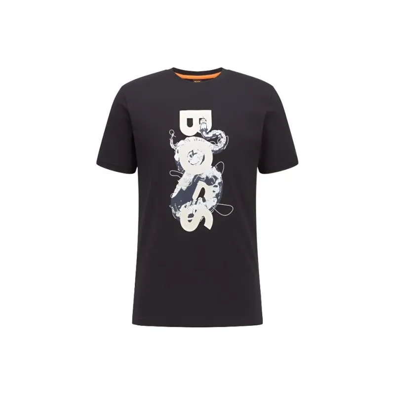 HUGO BOSS T Shirts Men Black-0
