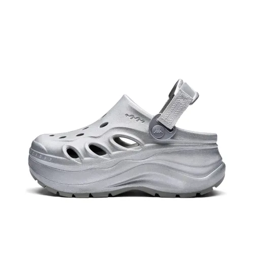 Kappa Back to Back Clogs Women's Silver