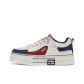 Beige Blue Red