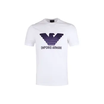 EMPORIO ARMANI T Shirts Men White