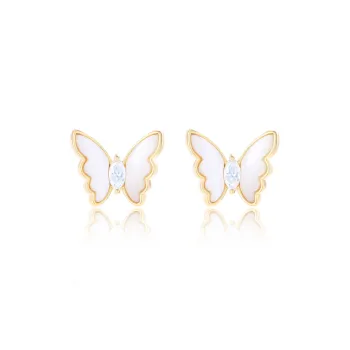 BING STUDIO 925 Sterling Silver Stud Earrings Women's