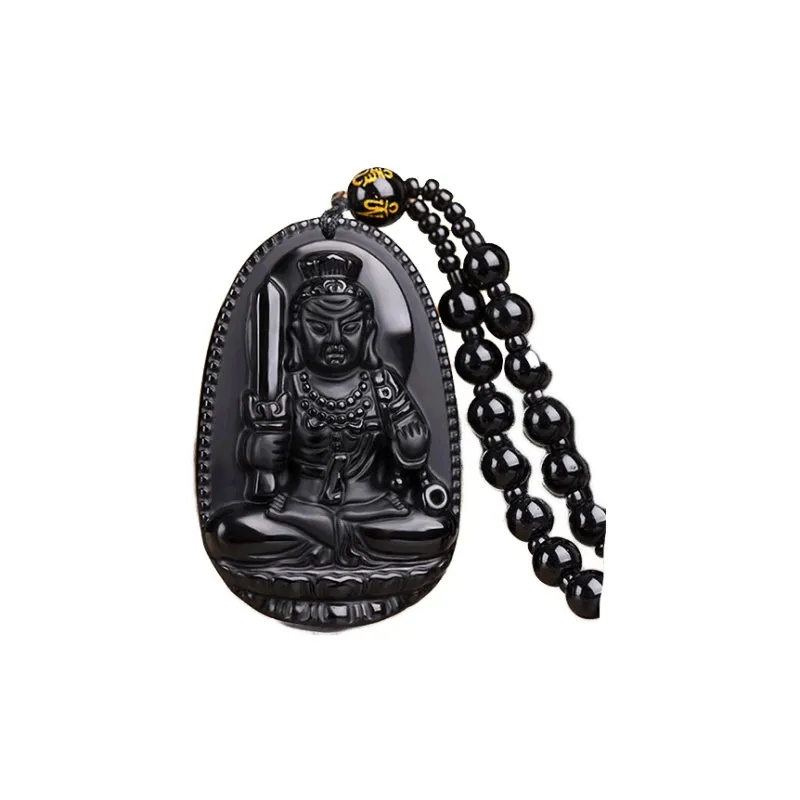 GUDUD Obsidian Necklaces Unisex-10