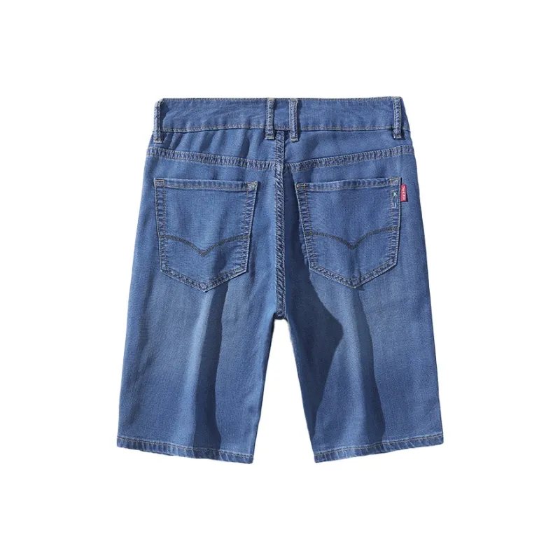 KM Denim Shorts Unisex Sky Blue-1