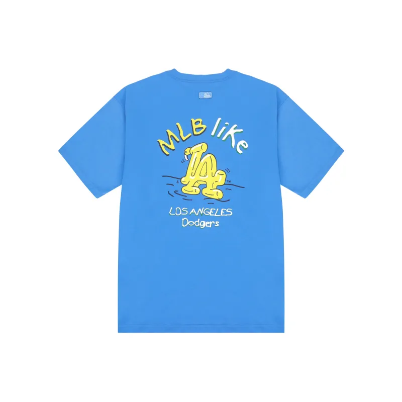 MLB Los Angeles Dodgers T Shirts Unisex Blue-0
