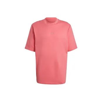 Adidas Originals Drop Shoulder Sleeve T Shirt Men's Rose Red
