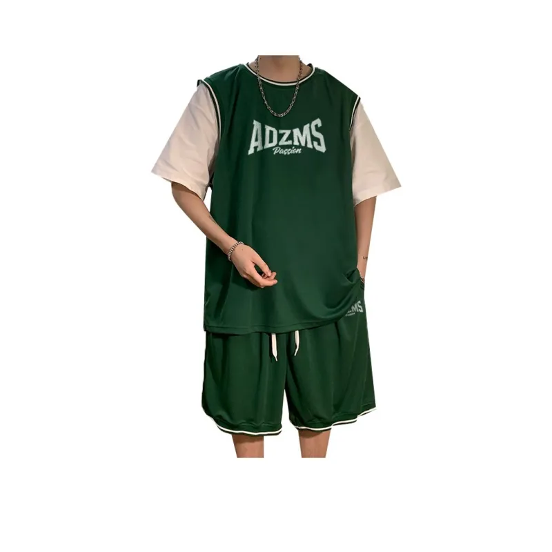 ANDEZHANMUSI Basketball Suit Unisex-2