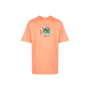 Supreme FW20 T Shirts Unisex Neon Orange