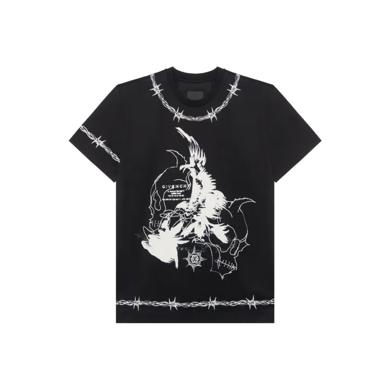 Givenchy Barbed Oversized T Shirt-0