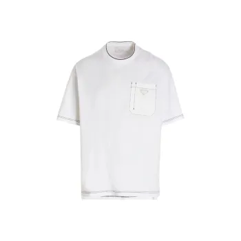 PRADA T Shirts Men White