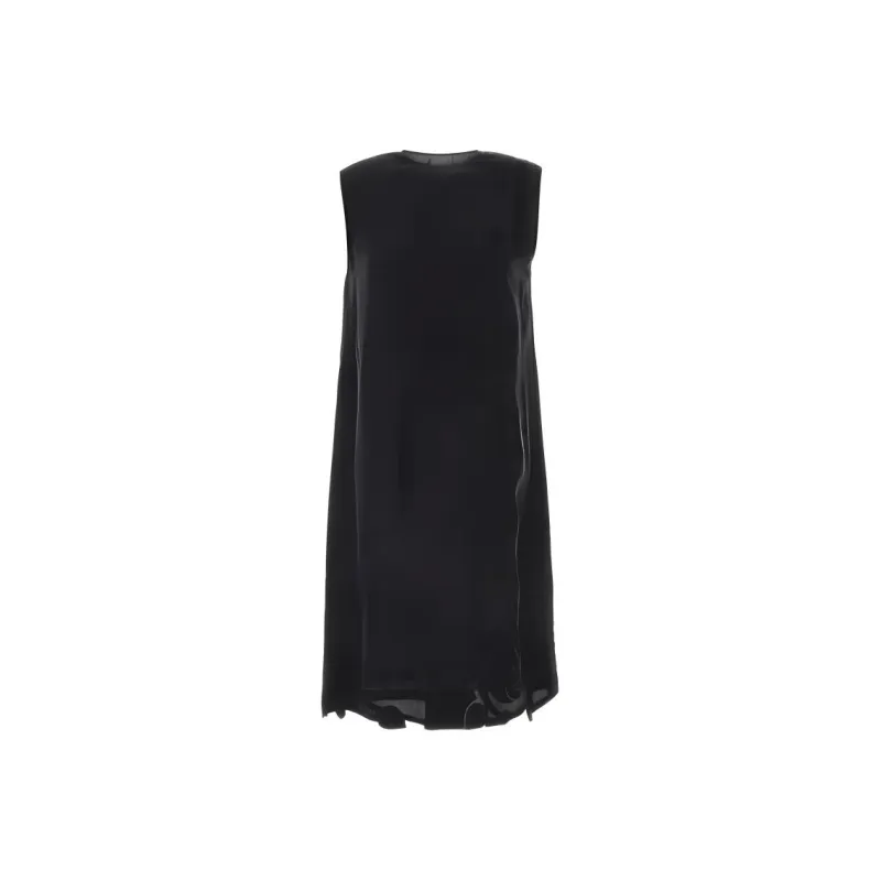 PRADA Sleeveless Dress Women's Black-1