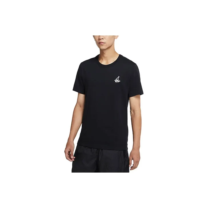 Jordan T Shirts Men Black-0