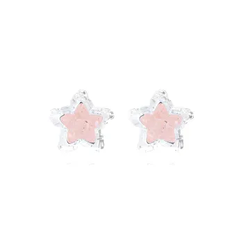 BING STUDIO 925 Silver Needles Stud Earrings Women's