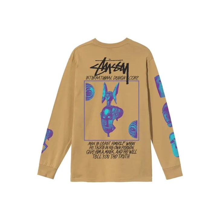 Stussy Masked Long Sleeve Tee-4