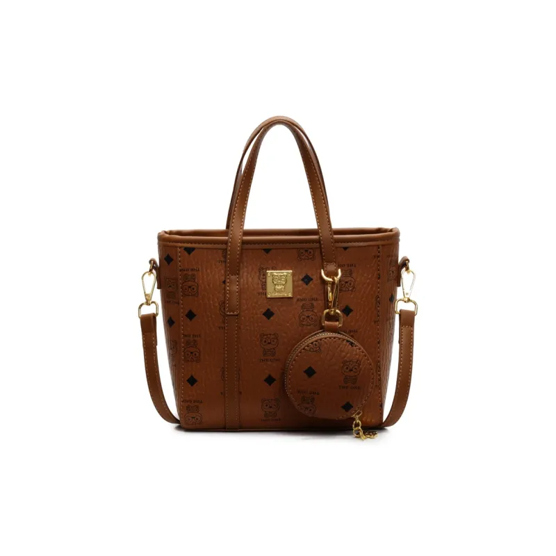 LUVISTRUE PU Handbags Shoulder Bag Crossbody Bag Regular Women's Pink/Brown/Ecru-7