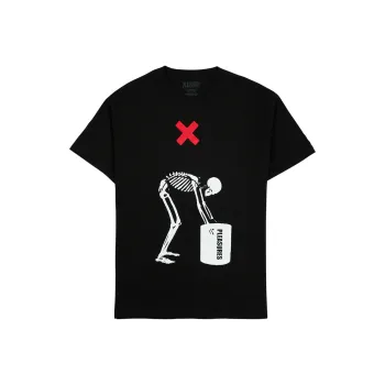 PLEASURES T-Shirts Unisex Black
