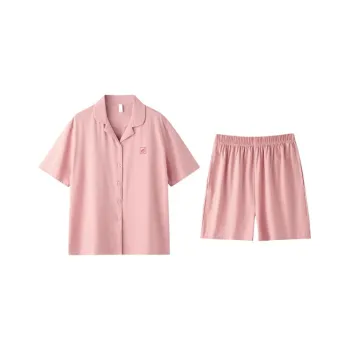 ZAO FU NIAO Pajama Set Women's Cherry Pink