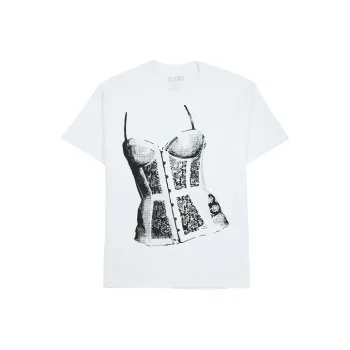 PLEASURES Corset Short Sleeve Tee