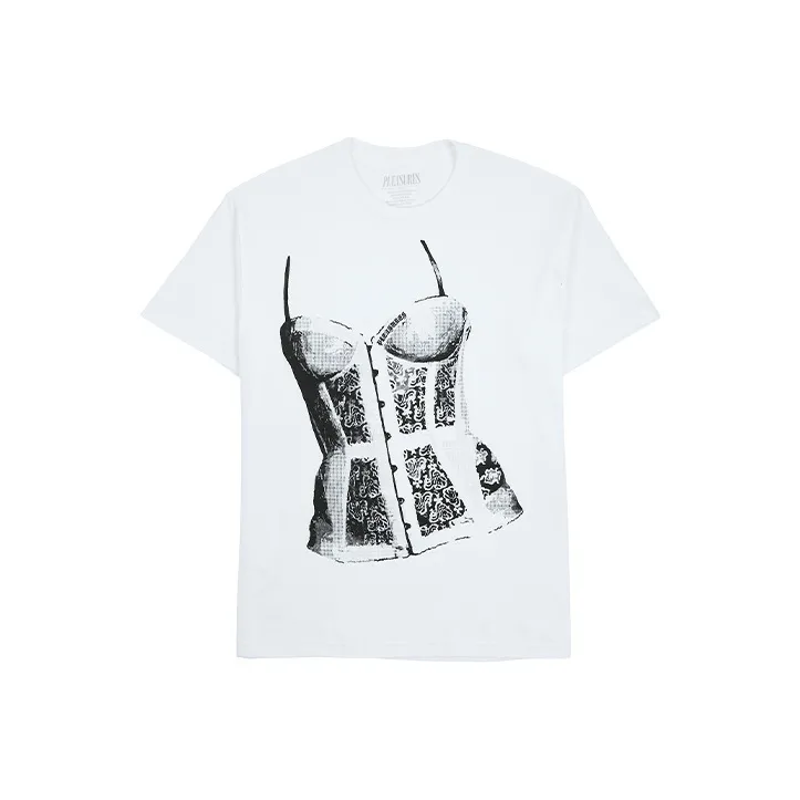 PLEASURES Corset Short Sleeve Tee-0