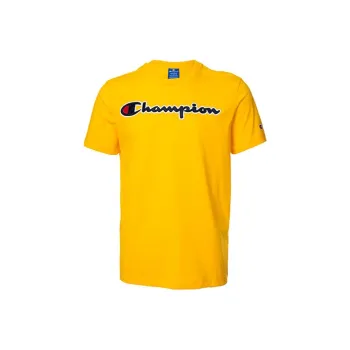 Champion T Shirt Japan Version Men's Yellow