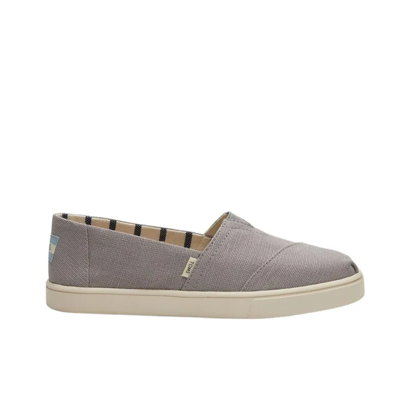 Toms ALPARGATA MORNING DOVE HERITAGE Casual Single Shoes Women's Gray-1