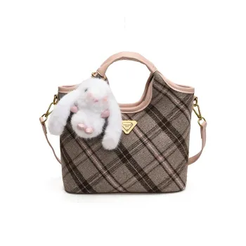 ResNonverba PU Handbag Regular Women's Pink