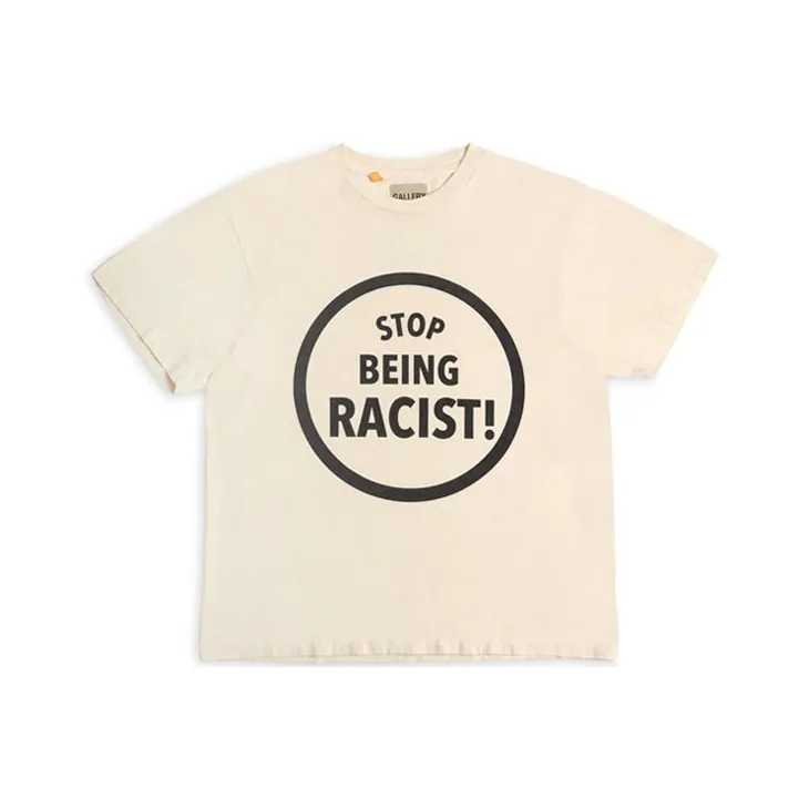 Gallery Dept. Stop Being Racist T shirt-0