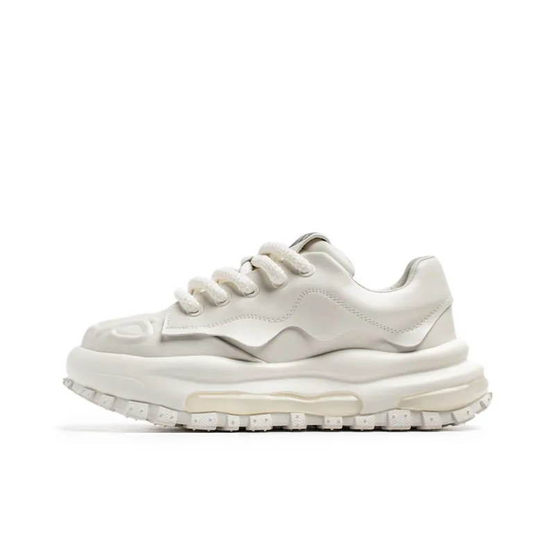 JANECO Anti Slip Wear Resistant Low Top Chunky Sneakers Men's-6