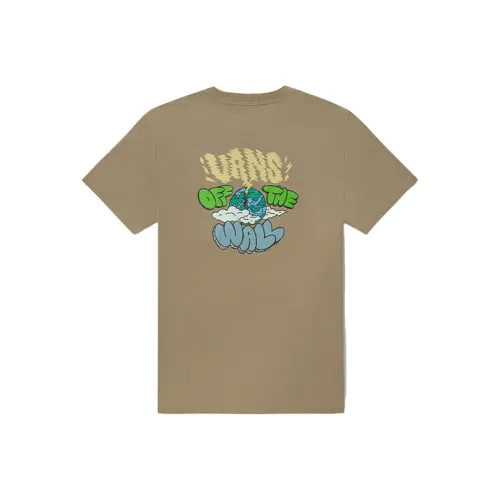 Vans T Shirts Unisex Brown