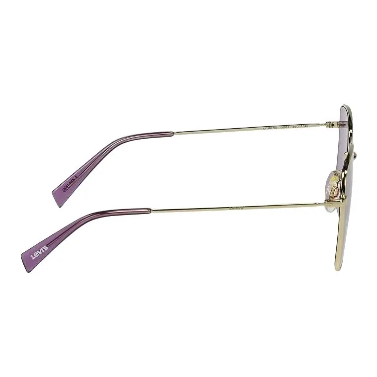 Levi's Square Sunglasses Women's Gold-2