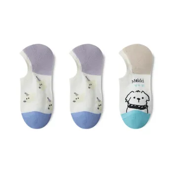 Moremoli No Show Socks Women's 3 Pack