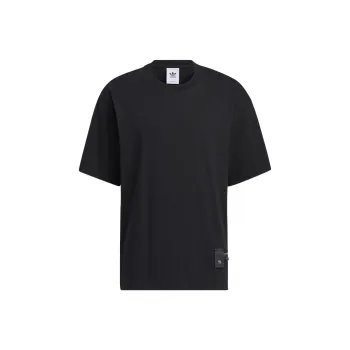 Adidas Originals Drop Shoulder Sleeve T Shirt Men's Black