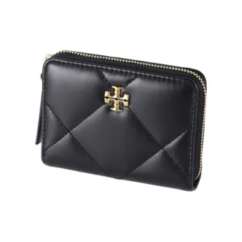 TORY BURCH Leather Wallet Regular Women's Black