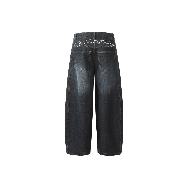YINLEI Jeans Unisex Blue-1