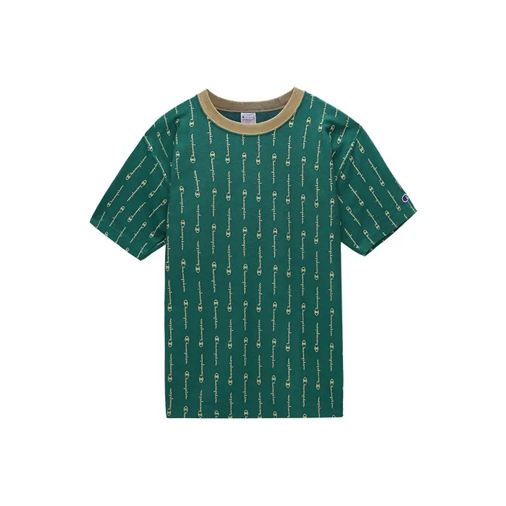 Champion SS22 Crew Neck Fitted Straight Short Sleeved T Shirt Japan Version Unisex-2