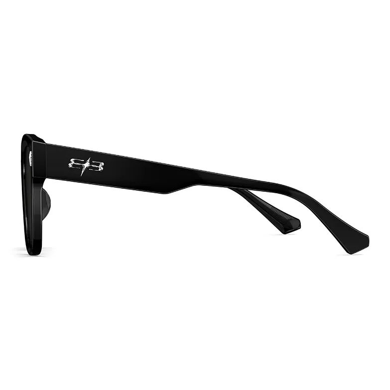 MOLSION Plate Frame Square Sunglasses Unisex Multicolor-9