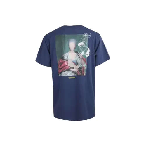 OFF WHITE FW20 T Shirts Men Blue