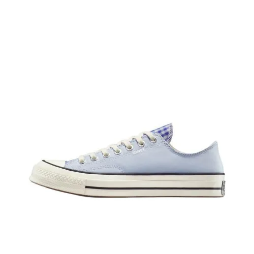 Chuck 70 168039C converse Low 'Upcycled   Chambray & Gingham'