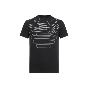 EMPORIO ARMANI T Shirts Men Dark Green