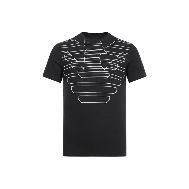 EMPORIO ARMANI T Shirts Men Dark Green-0