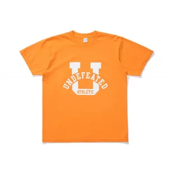 UNDEFEATED Straight T Shirt Unisex Orange