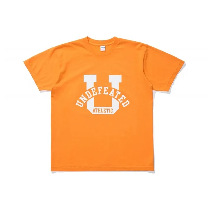 UNDEFEATED Straight T Shirt Unisex Orange-0