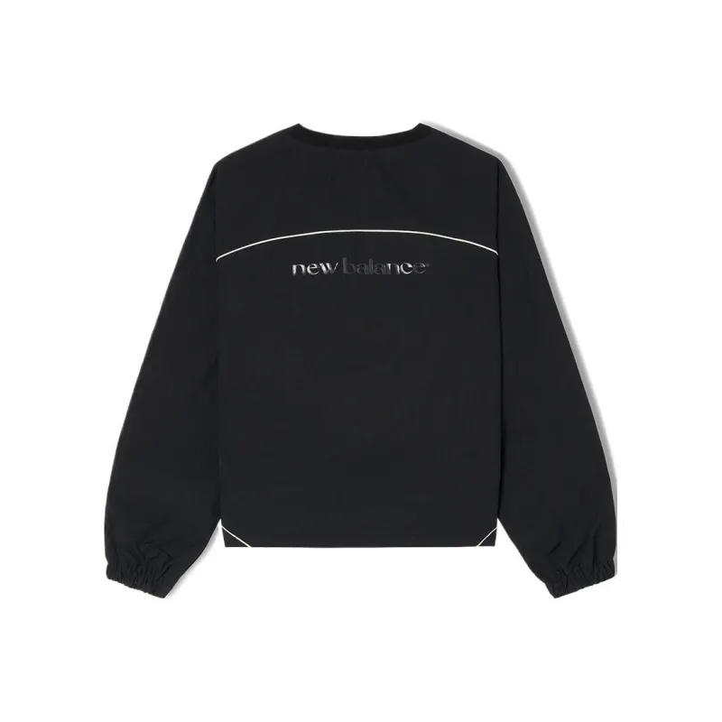 New Balance PISTA Sweatshirt Women's Black-1