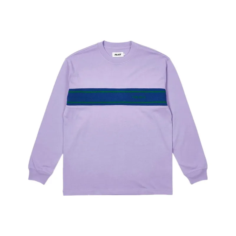 PALACE Knit Block L/S Tee-0