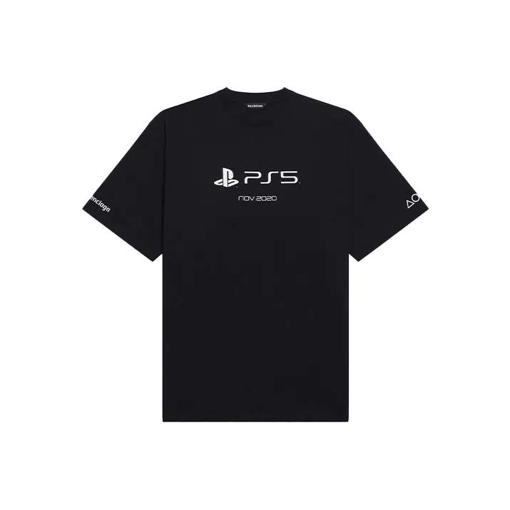 Balenciaga X PlayStation Boxy T shirt-0
