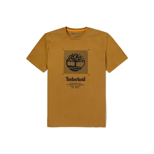 Timberland T Shirts Men Wheat