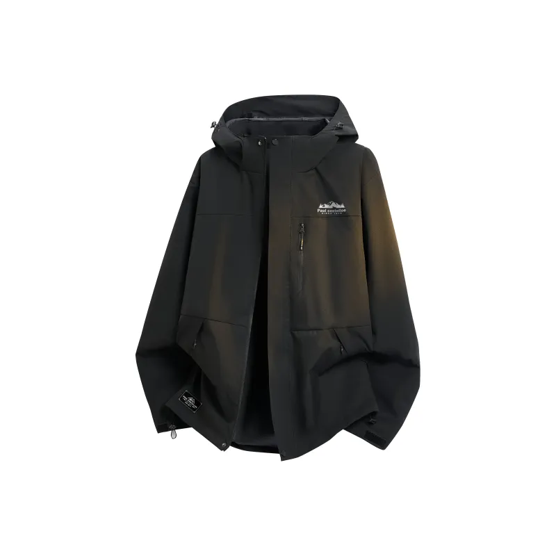PAUL COSTELLOE Keep Warm From The Wind Windbreaker Jacket Unisex Includes Liner-0