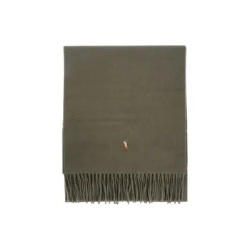 Polo Ralph Lauren Wool Knit Scarves Men's Green