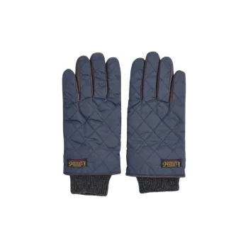 Polo Ralph Lauren Polyester Sheepskin Gloves Unisex Blue